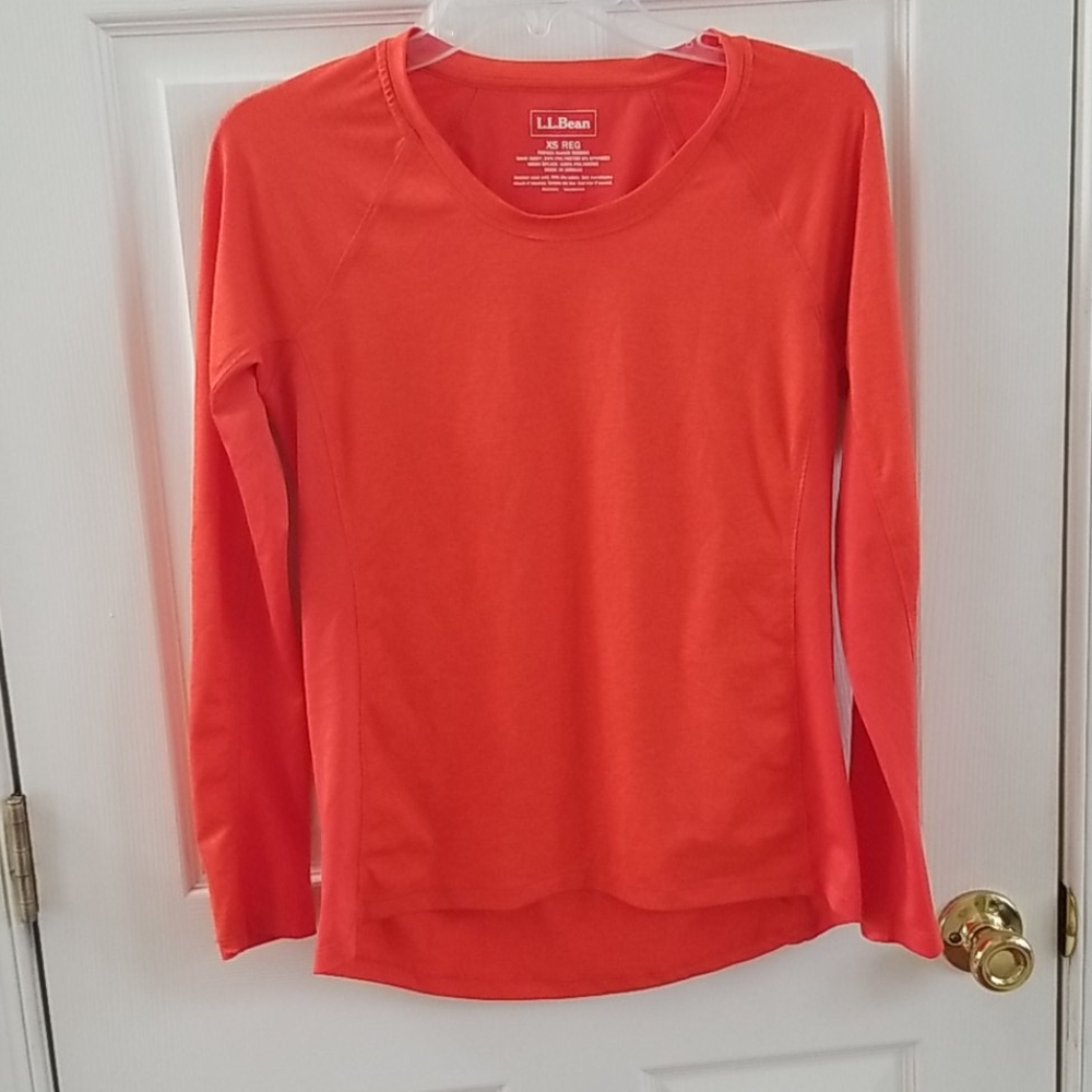 LL Bean  workout shirt XS